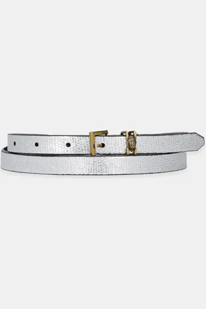 Kurt Geiger Kožený pásek dámský, barva, 3653963109