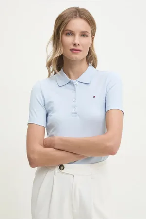 Tommy Hilfiger Polo tričko modrá barva, WW0WW43225
