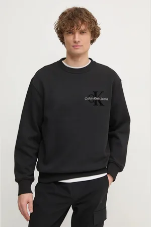 Calvin Klein Mikina pánská, barva, s aplikací, J30J327105