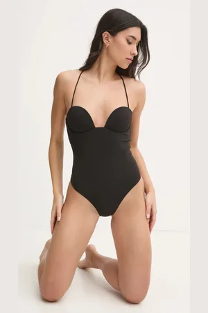 Calvin Klein Jednodílné plavky barva, mírně vyztužený košík, KW0KW02742