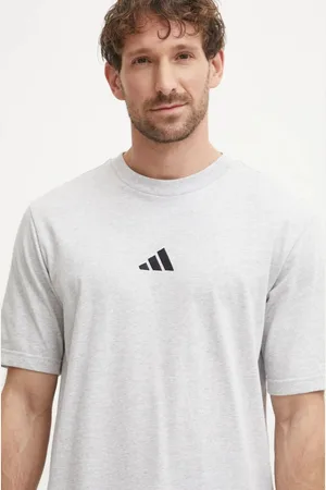 adidas Bavlněné tričko Essential barva, JF1100
