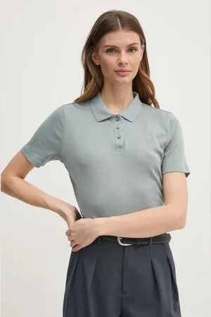 Calvin Klein Bavlněné polo tričko barva, J20J224749