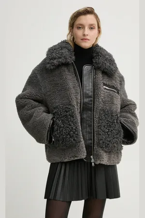 Stand Studio Bunda Joann Jacket dámská, šedá barva, přechodná, 61955-9071