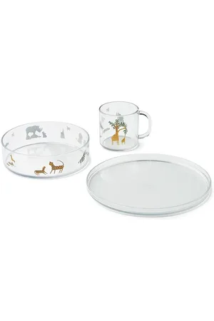 Liewood Jídelní set pro děti Siva Printed Tritan Tableware Set LW19969