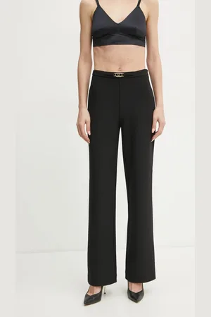 Guess Kalhoty MASHA dámské, barva, jednoduché, high waist, 5RGB27 6302A