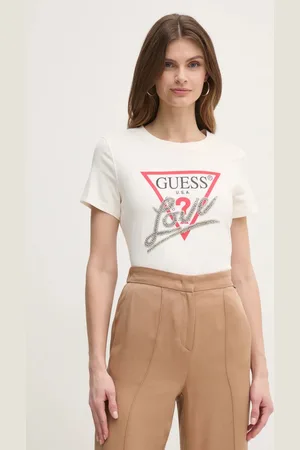 Guess Bavlněné tričko barva, W5RI10 I3Z14
