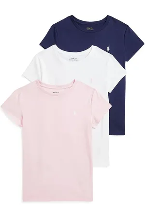 Ralph Lauren Dětské bavlněné tričko 3-pack barva, 313902553004