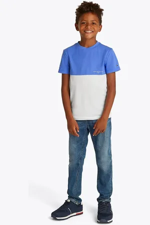 Tommy Hilfiger Dětské bavlněné tričko barva, KB0KB09617
