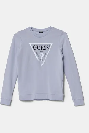 Guess Dětská bavlněná mikina barva, s potiskem, J74Q10 KAUG0