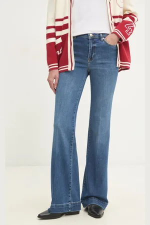 Oui Džíny dámské, high waist, 90911