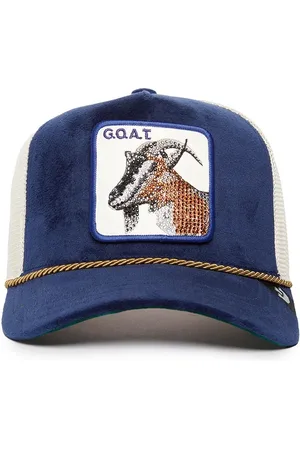 Goorin Bros. Kšiltovka Sapphire Goat tmavomodrá barva, s aplikací, 101-1719