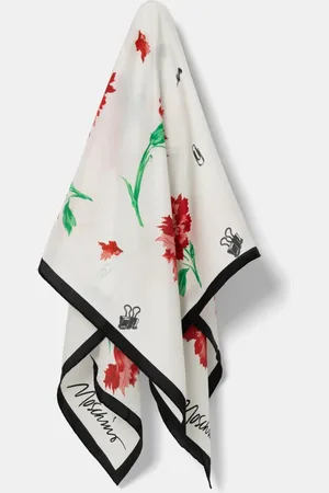 Moschino Hedvábný šátek barva, M3218 3549