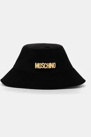 Moschino Bavlněný klobouk barva