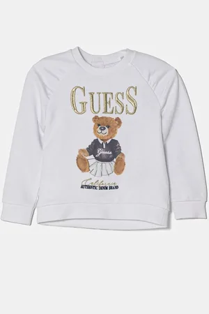 Guess Dětská bavlněná mikina barva, s aplikací, K5RQ04 KAD74