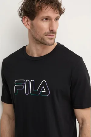Fila Bavlněné tričko Lauben barva, s potiskem, FAM0789