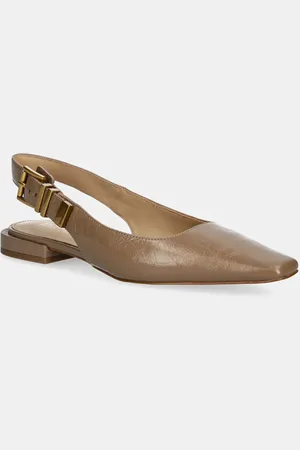 Michael Kors Kožené baleríny Darrington barva, s odkrytou patou, 40R5DAFP2L.297