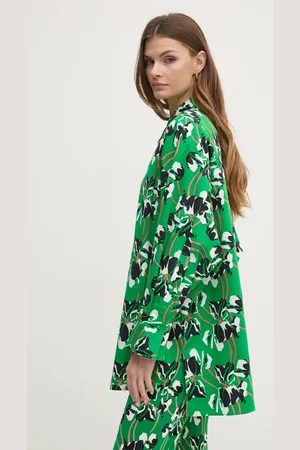 Diane von Furstenberg Bavlněná košile barva, relaxed, s klasickým límcem, DVFBL4S003