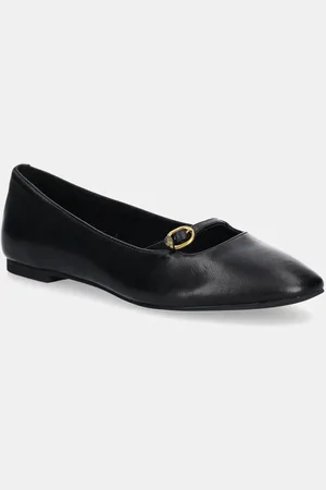 Kurt Geiger Kožené baleríny Flexi Ballerina barva, 3942400109