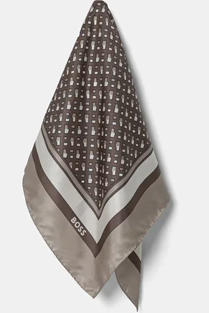 HUGO BOSS Hedvábný šátek barva, 50536118