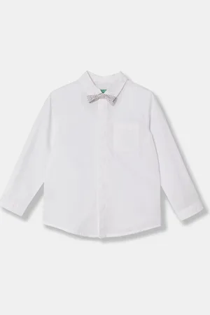 Benetton Dětská bavlněná košile barva, 59UXGQ029
