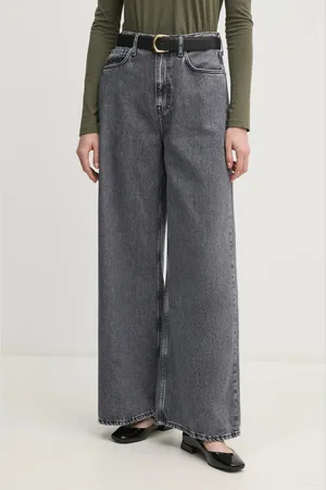 Pepe Jeans Džíny WIDE LEG JEANS UHW JAIMY dámské, barva, PL204740UM0
