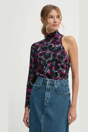 Pepe Jeans Halenka ARIA dámská, barva, vzorovaná, PL304974