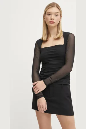 Abercrombie & Fitch Tričko s dlouhým rukávem dámské, barva, KI139-4894