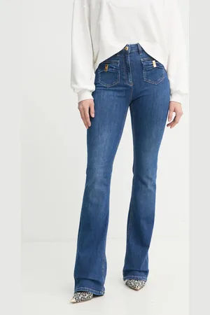 Elisabetta Franchi Džíny dámské, high waist, PJ88N51E2