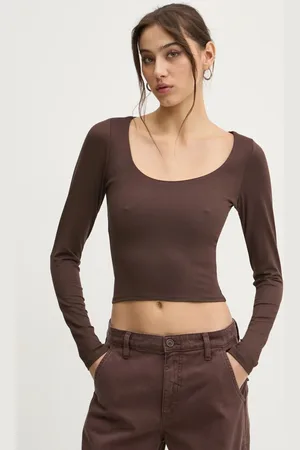 Hollister Tričko s dlouhým rukávem barva, KI339-3626