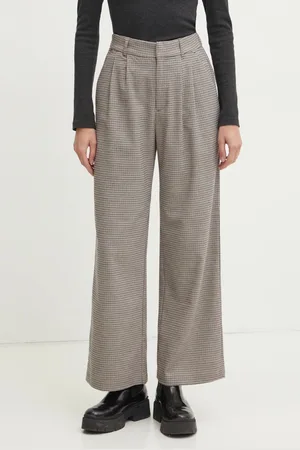 Hollister Kalhoty dámské, barva, jednoduché, high waist, KI356-4178