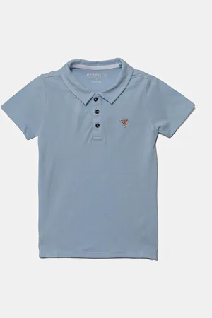 Guess Dětská bavlněná polokošile barva, N2GP03 KAPY0