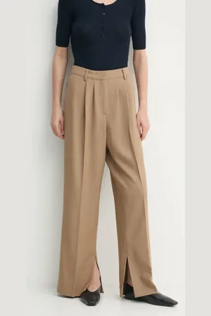 Herskind Kalhoty Rupert dámské, barva, jednoduché, high waist, 5412177