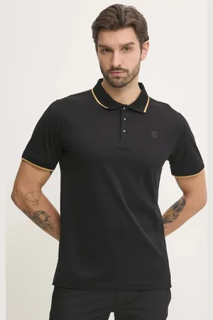 Karl Lagerfeld Bavlněné polo tričko barva, 551200.745080