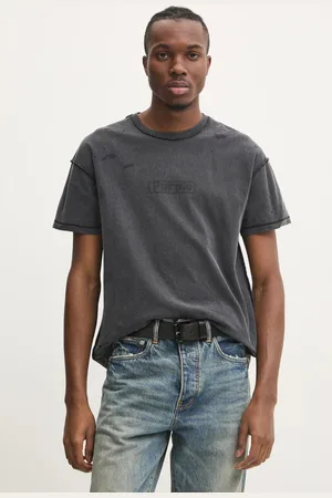 Purple Brand Bavlněné tričko TEXTURED INSIDE OUT TEE barva, s potiskem, P101-JBCP125