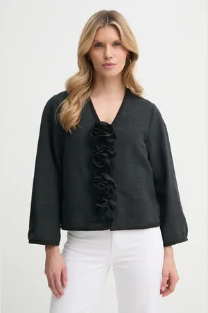 By Malene Birger Hedvábné tričko MINEAS barva, regular, 102436