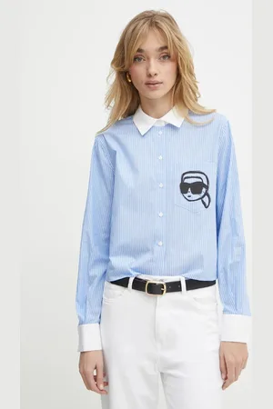 Karl Lagerfeld Bavlněná košile barva, regular, s klasickým límcem, A1W11037