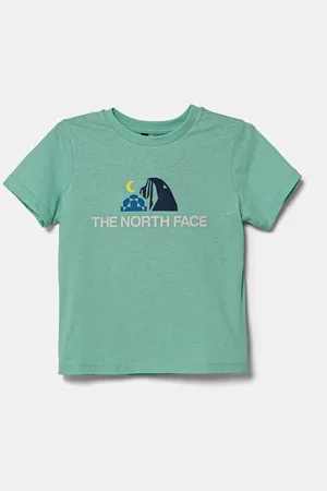 The North Face Dětské bavlněné tričko KID GRAPHIC S/S TEE barva, s potiskem, NF0A8AXE6EI1
