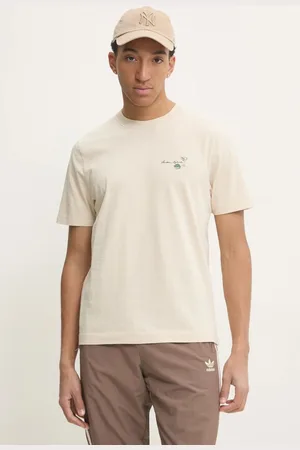 Abercrombie & Fitch Bavlněné tričko barva, s potiskem, KI123-4191