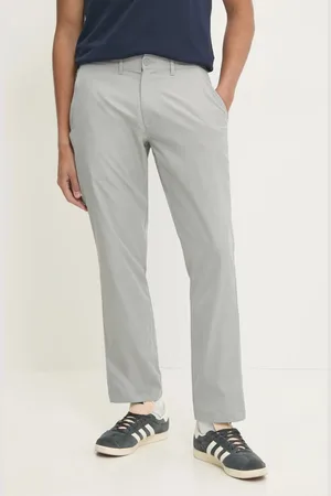 Abercrombie & Fitch Kalhoty pánské, barva, jednoduché, KI130-4117