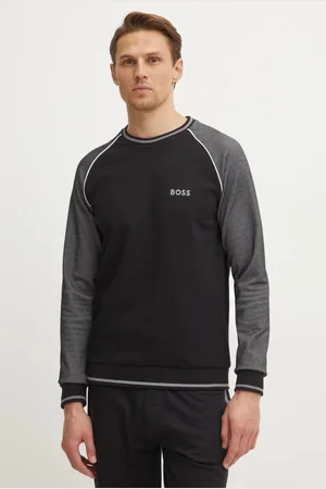 HUGO BOSS Mikina barva, s aplikací, 50535836