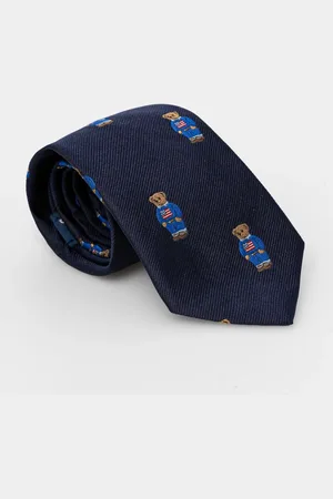 Ralph Lauren Kravata tmavomodrá barva, 352725452002