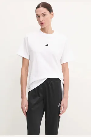 adidas Bavlněné tričko Essentials barva, JC5944