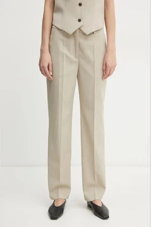 By Malene Birger Kalhoty IGDA dámské, barva, střih cigarette, high waist, 103121