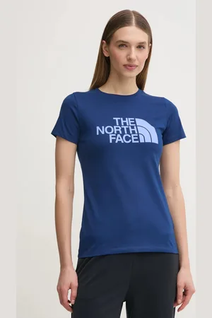 The North Face Tričko Easy tmavomodrá barva, NF0A8A6D89N1