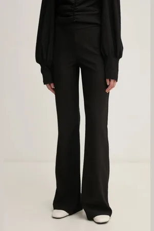Gestuz Kalhoty dámské, barva, zvony, high waist, 10909688