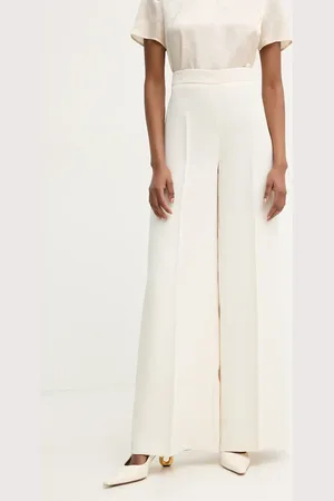 Twin-Set Kalhoty dámské, barva, jednoduché, high waist, 251TP2102