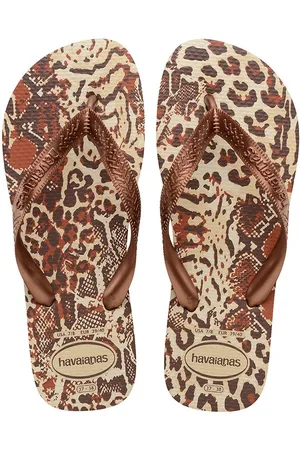 Havaianas Žabky TOP ANIMALS dámské, barva, na plochém podpatku, 4132920-7440