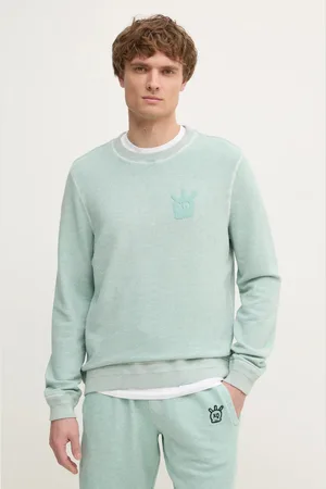 Zadig & Voltaire Bavlněná mikina pánská, barva, hladká, JMSS00217