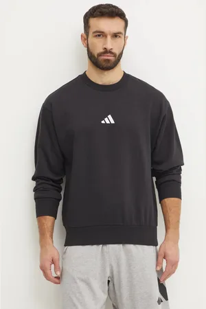 adidas Mikina Feelcozy pánská, barva, s aplikací, JE3794