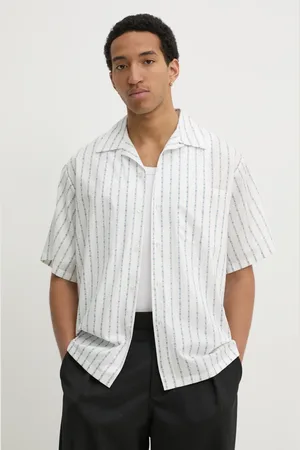 Msgm Bavlněná košile barva, relaxed, s klasickým límcem, 3840ME17X.257052